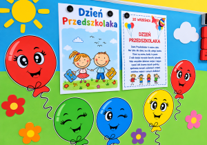 Dekoracja ścienna w klasie