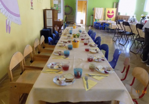 Wielkanocny stolik grupy II