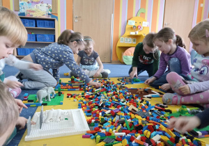 Warsztaty LEGO w grupie II