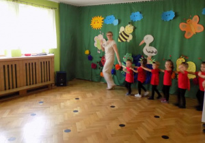 Parada dzieci z grupy I