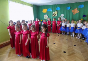 Recytacja wiersza przez dzieci z grupy IV