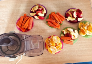 Przygotowanie warzyw i owoców