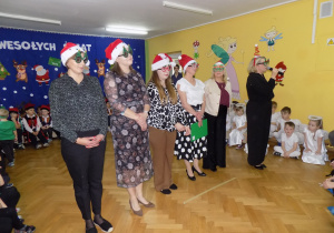 Pani Dyrektor składa życzenia