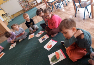 Owocowo- warzywne zagadki dydaktyczne