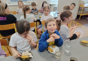 Poczęstunek po wyczerpujących konkurencjach