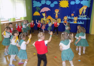 Prezentacja tańca "Krakowiak"