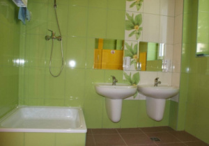 zielona łazienka dzieci w gr. II
